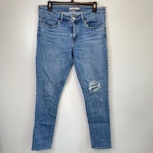 Levi's 711 Skinny Jeans Mid Rise Size 30